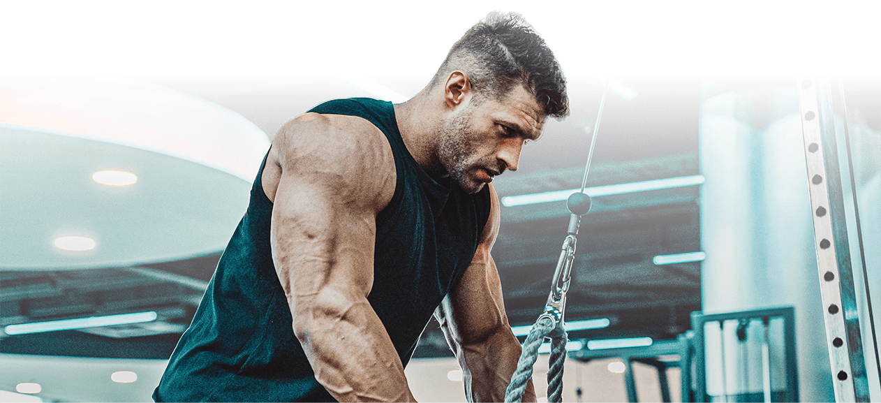 Compact Whey protein powder with blueberries and chocolate
