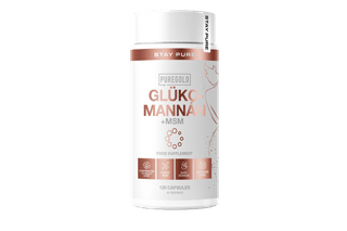 Glükomannán + MSM